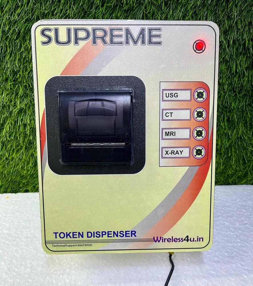 Token Dispenser for 4 User