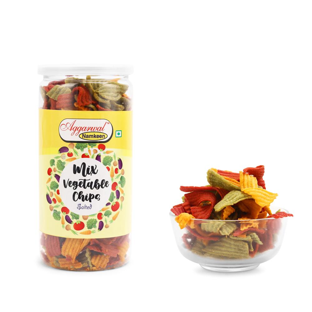 Mix Vegetable Salted Chips - Feature: No Artificial Colors Or Flavors
