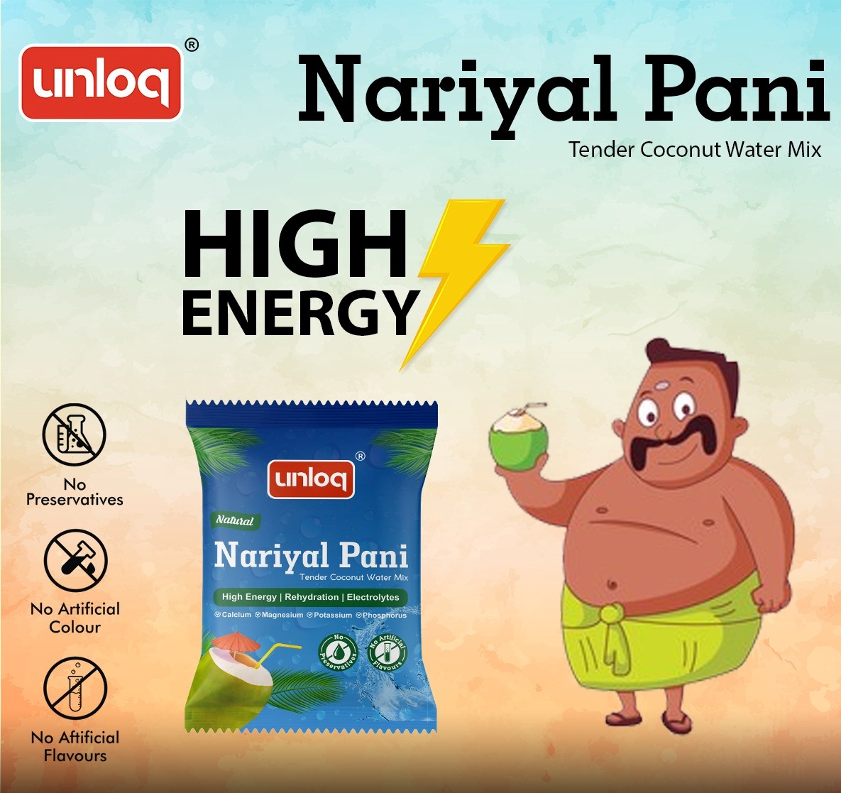 Tender Coconut Water Powder 11g Sachet