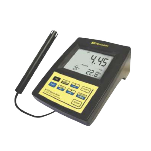 Conductivity Meter - Durable Metal, Various Sizes, Sleek Black Finish | Ideal for Laboratory Applications, Reliable Accuracy, Warranty Included