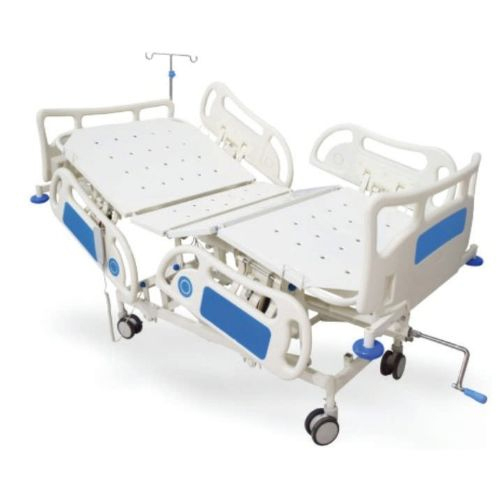 Semi Motorized Icu Bed - Color: White