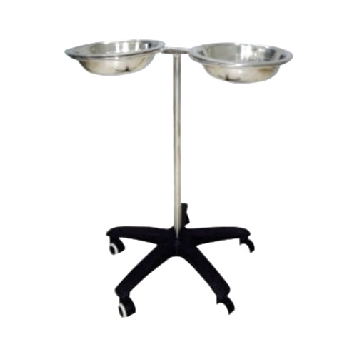 Double Basin Stand - Color: Silver