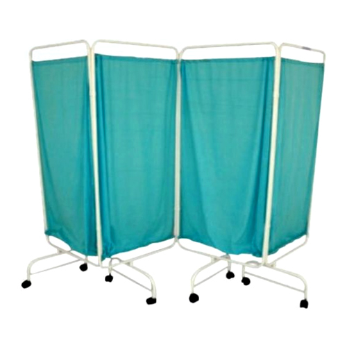 3-4 Folds With Curtain Bedside Screen