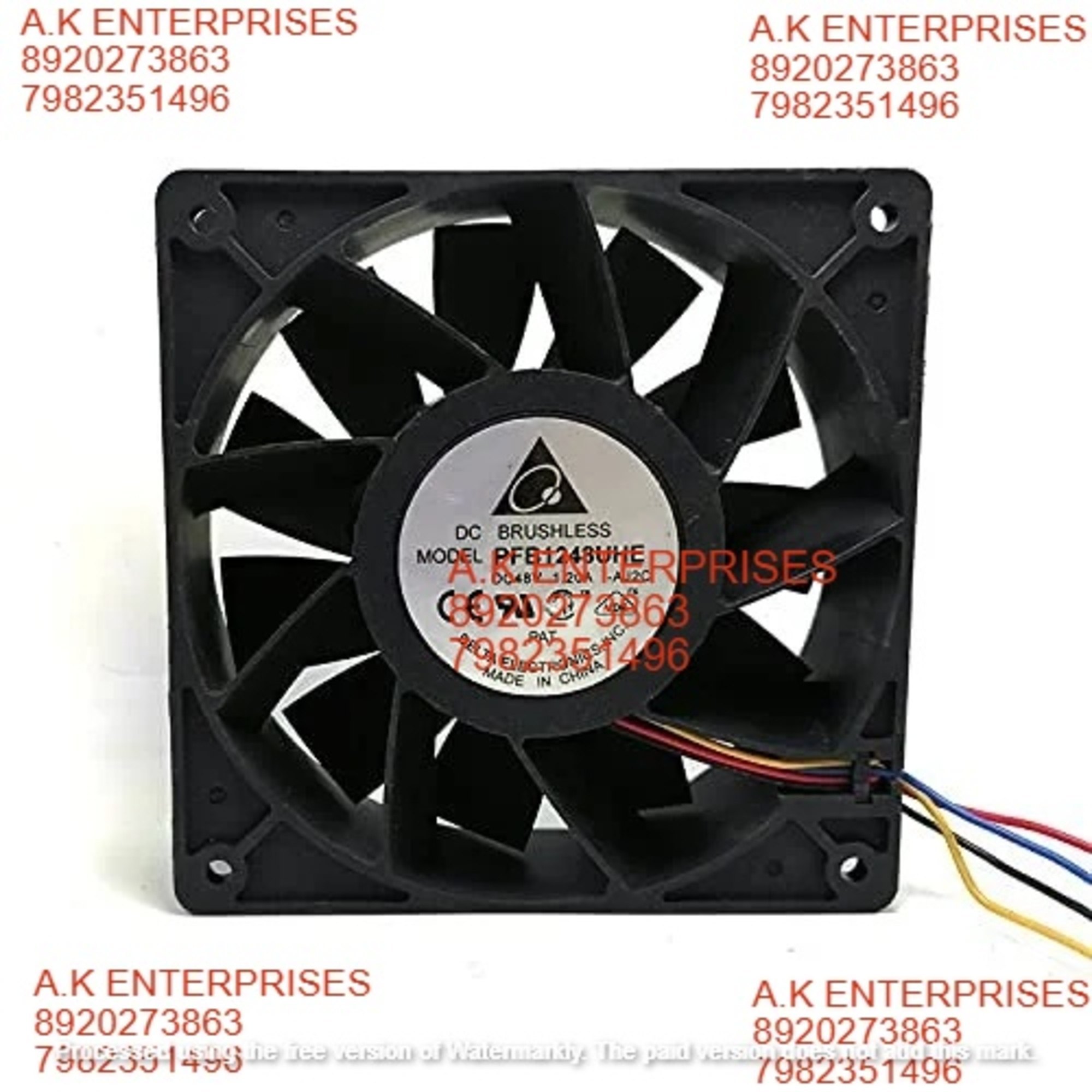 Delta 48 W PFB1248UHE Cooling Fan, Size: 120 X 120 X 38 Mm, 28 V