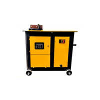GF20-3P Ring Making Machine - Stainless Steel, Yellow | Automatic Operation, PLC Control System, 1-Year Warranty, Durable Design