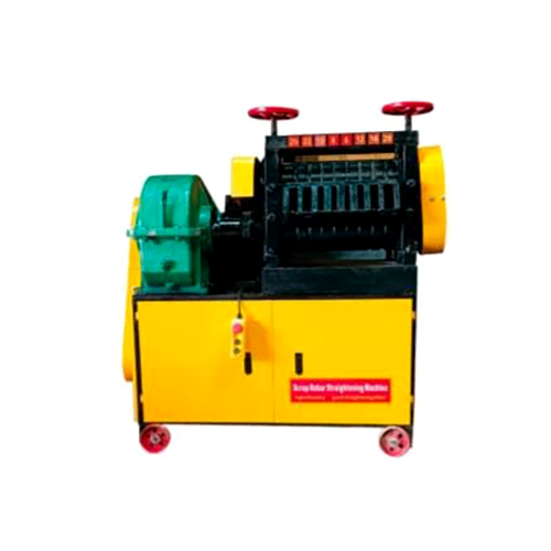 Gx6-25 Scrap Straightening Machine - Color: Yellow