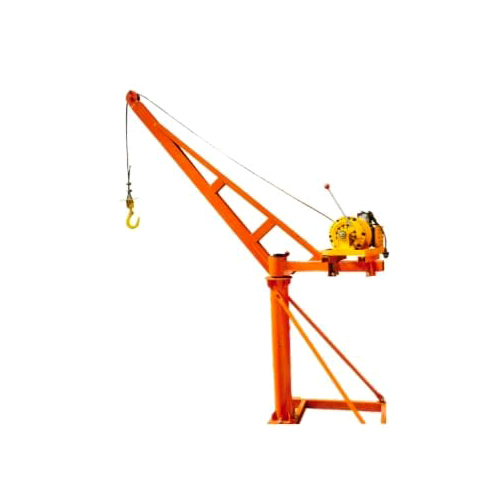 Mini Crane With Winch - Application: Construction