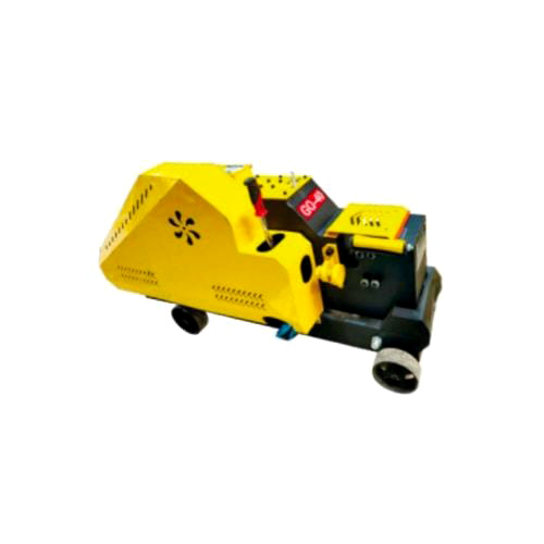 Gq40 Rebar Cutting Machine - Color: Yellow