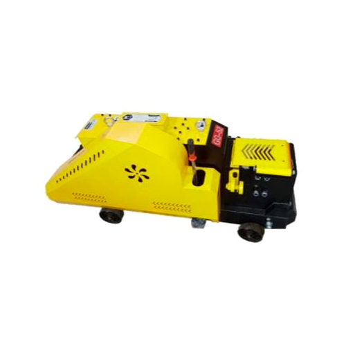 Gq52 Rebar Cutting Machine - Color: Yellow