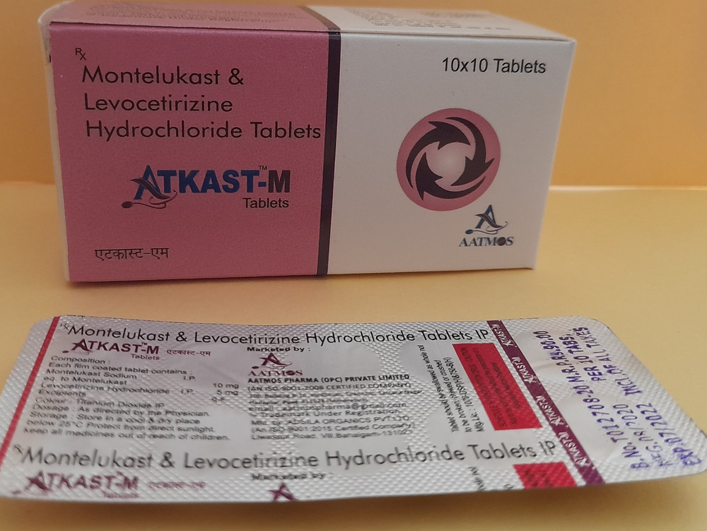 ATKAST -M TABLET MONTELUKAST & LEVOCETIRIZINE HYDROCHLORIDE