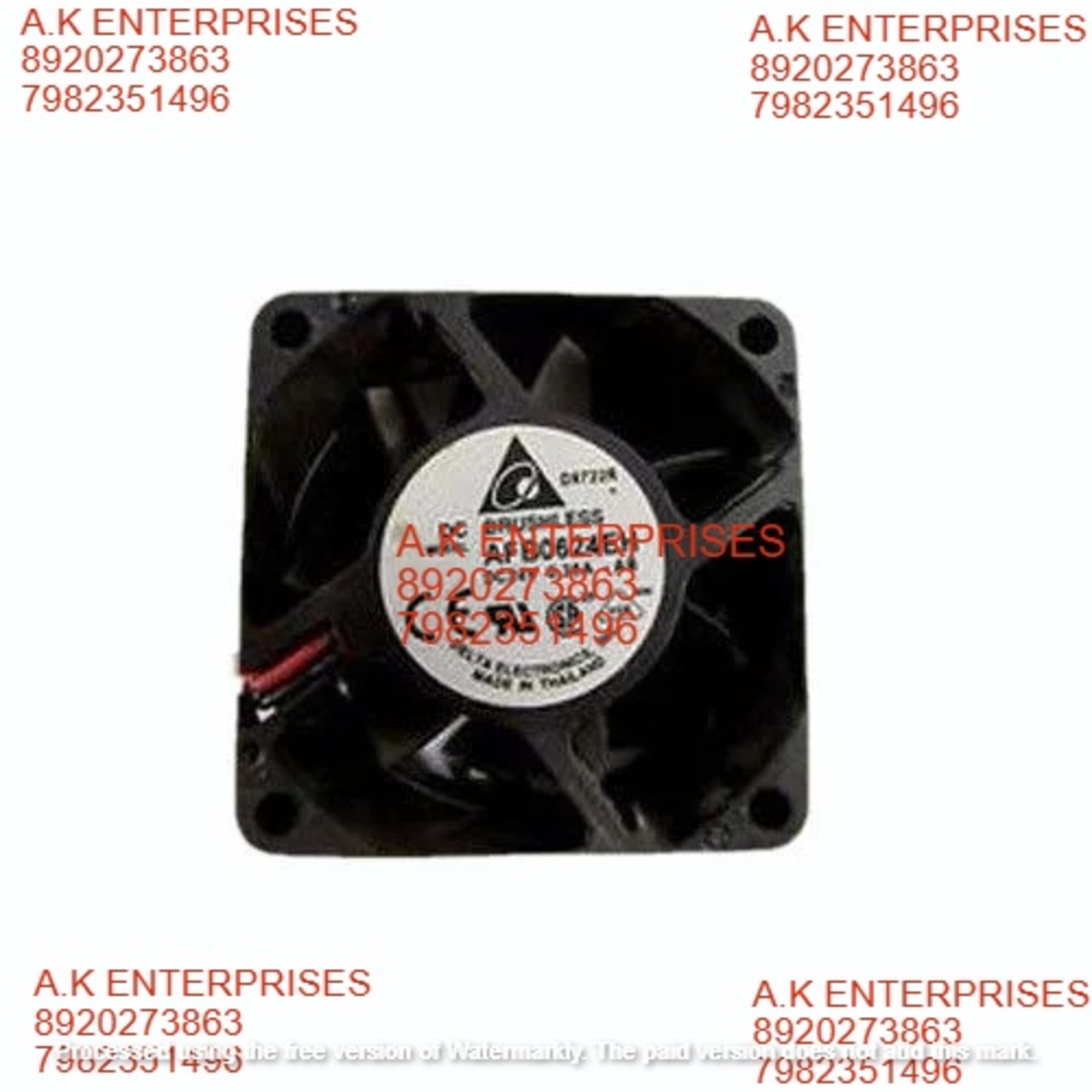 AFB0624EH-4J44 Delta Cooling Fan, Size: 60 X 60 X 25 mm BLACK