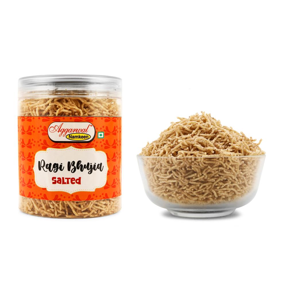 Ragi (Nachani) Salted Bhujiya