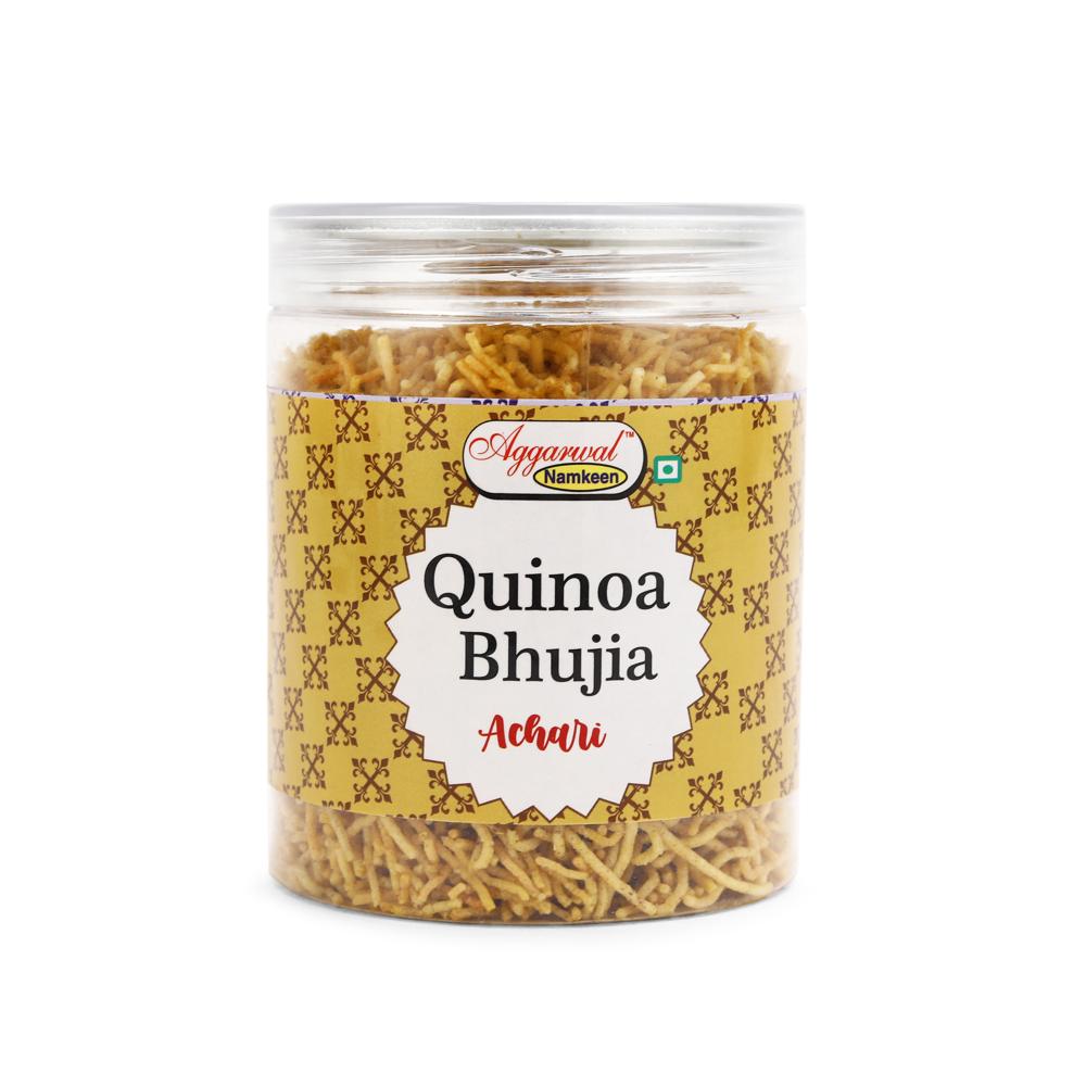 Quinoa Achari Bhujiya - Feature: Healthy Snacks