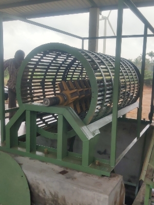 8Feet Fiber Beater Coir Machine - Color: Green
