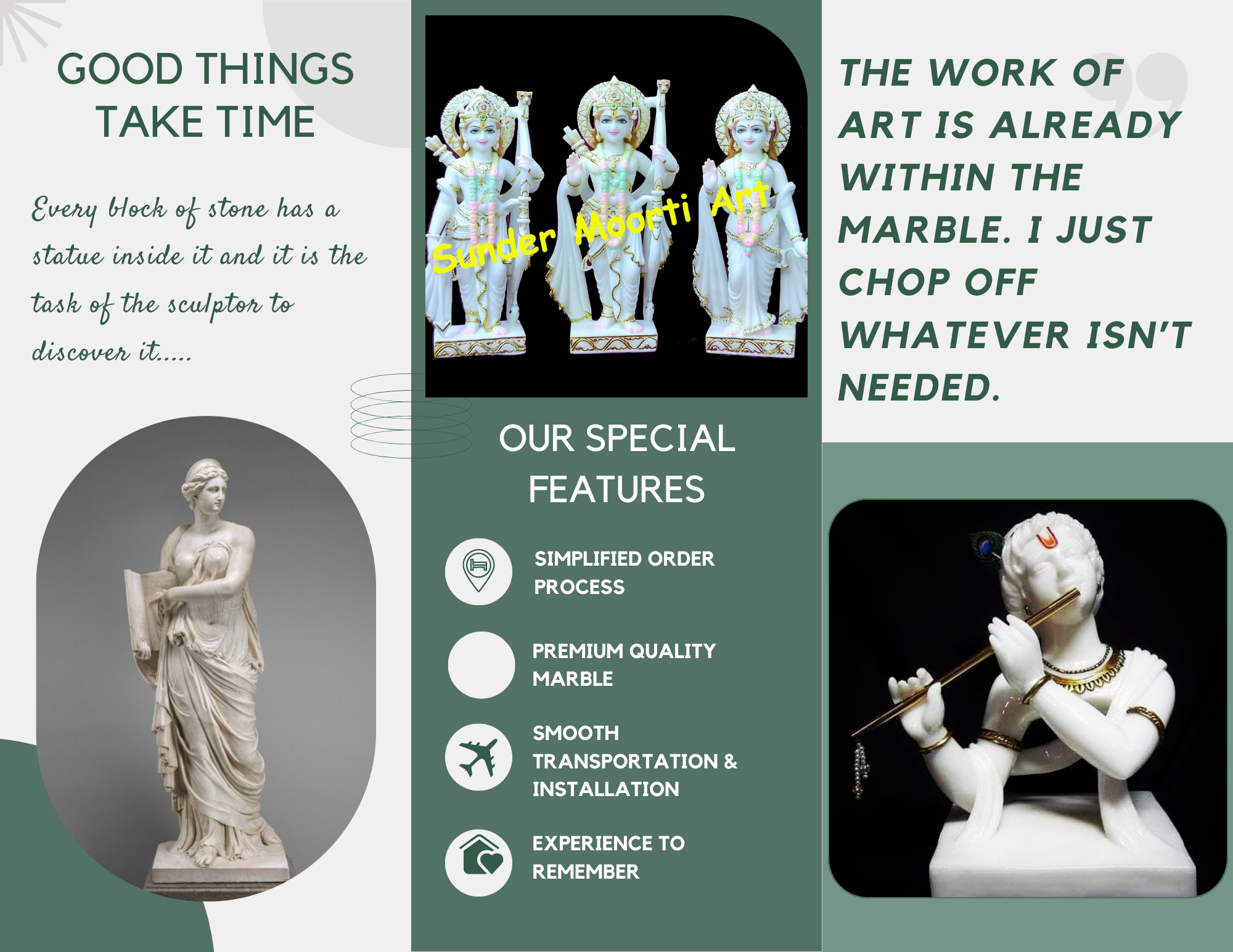 Marble Dagdusheth Ganpati Moorti