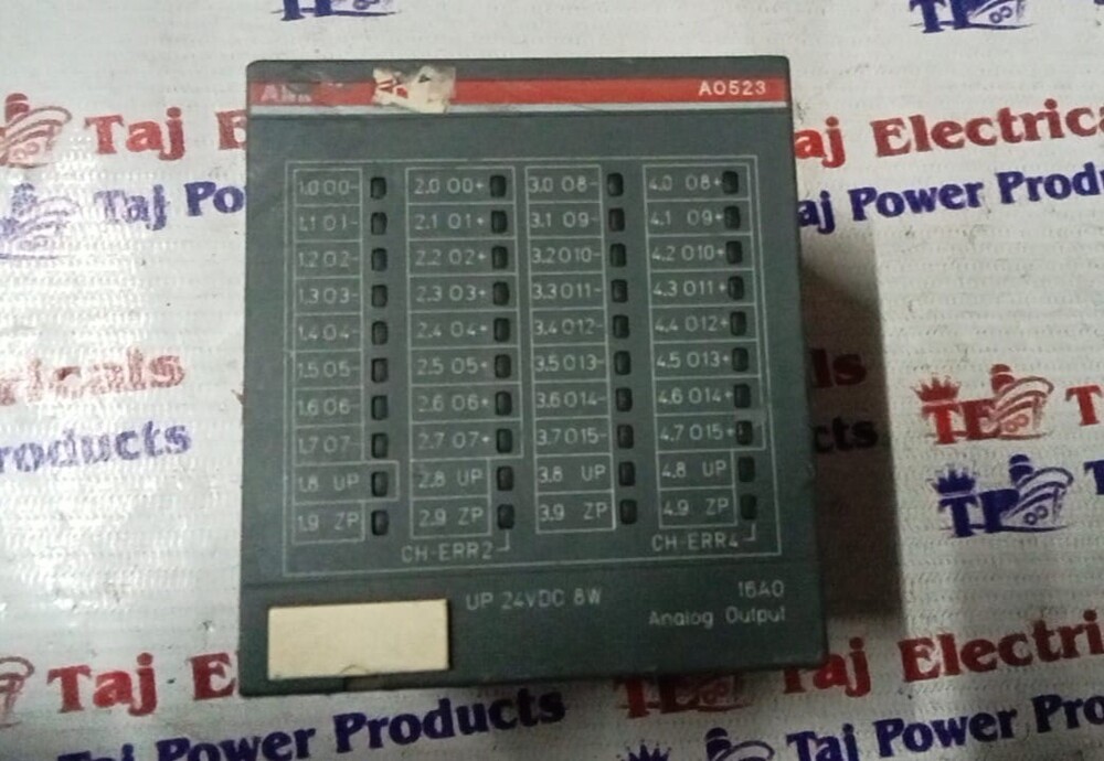 ABB AO523 PLC ANALOG OUTPUT MODULE