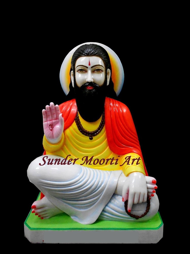 Marble Ravidas Bhagwan Statue