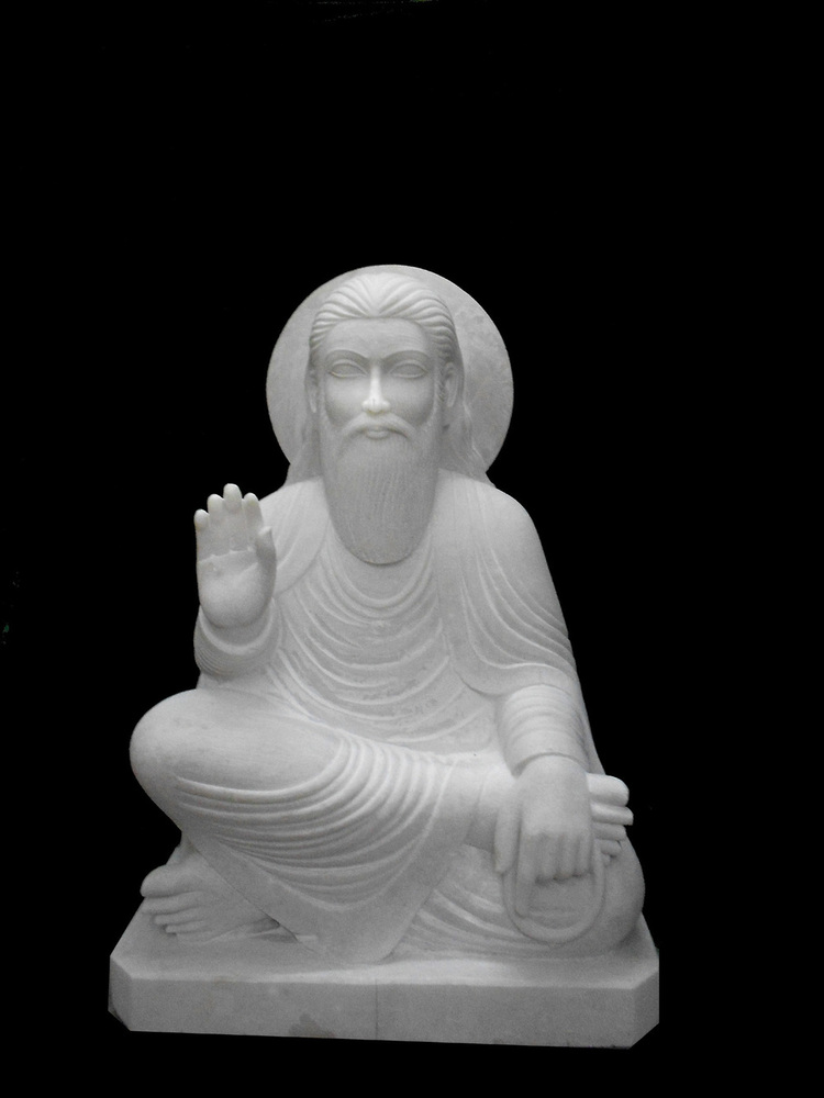 Marble Ravidas Bhagwan Statue