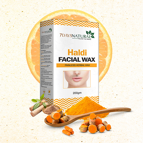 200Gm Herbal Haldi Facial Wax Powder - Age Group: Adults