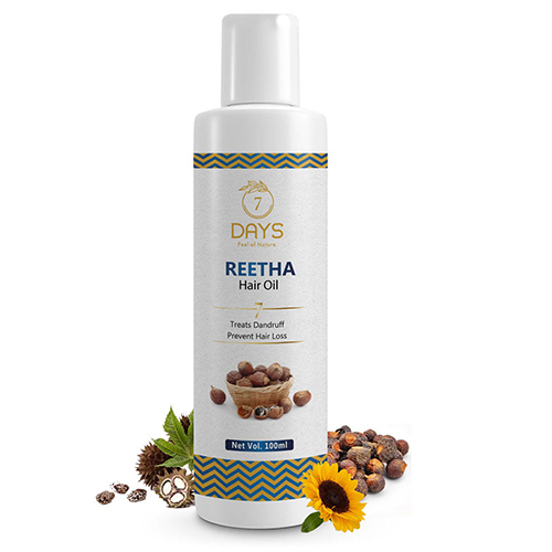 Cold-Pressed Pure Reetha Oil