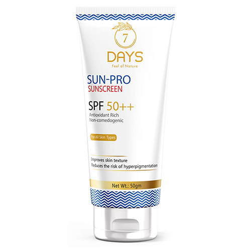 Sun-Pro Spf50++ Sunscreen - Age Group: Adults