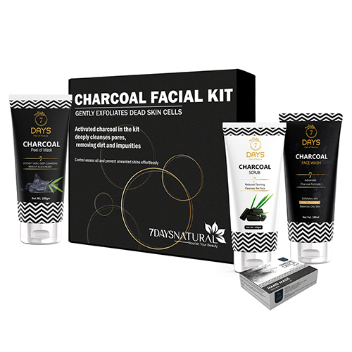Charcoal Facial Kit