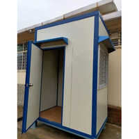 Durable And Customizable Portable Guard Cabin - High-quality Container Steel, Frp Roof, Sliding Pvc Window, Pvc Door, High Wind Resistance, Custom Color Options