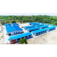 Prefabricated Labour Hutment - Color: As Per Requirement
