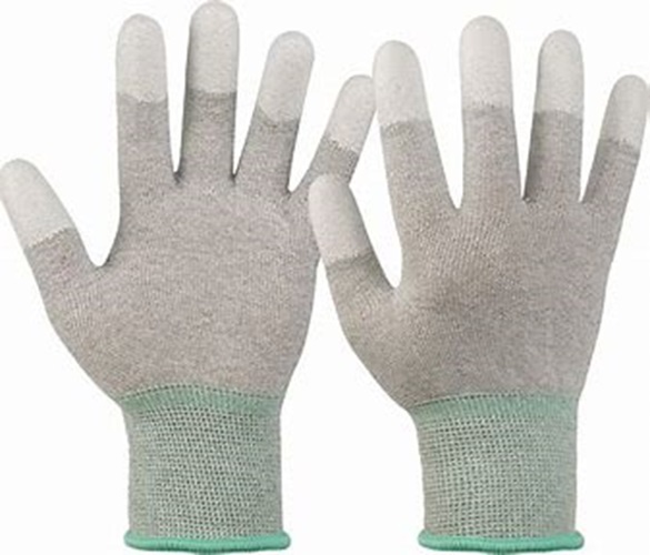 Esd Gloves/ pu top fit gloves