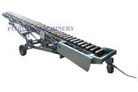 Loading Conveyor System - Ms Material, Adjustable Height, 100kg Load Capacity | High Efficiency Bag Handling, Minimal Labor, Heavy Duty Design