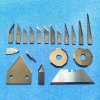 Customized Tangstan Carbide Blades - Tungsten Carbide, Various Sizes Available | Polished Coating, Rigid Hardness, Manual Operation For Precision Cutting