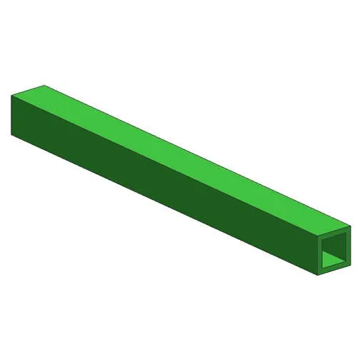 Green FRP Square Tube