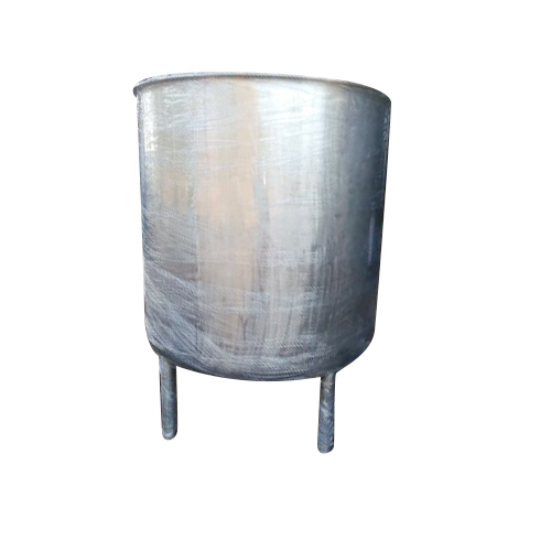 10000L SS Storage Tank - SS316 Material, Custom Size, Silver Finish | Ideal for Industrial Liquid Storage Needs