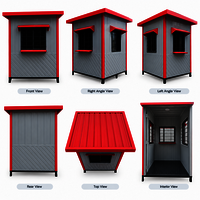 Frp Portable Guard Cabin - Color: As Per Requirement