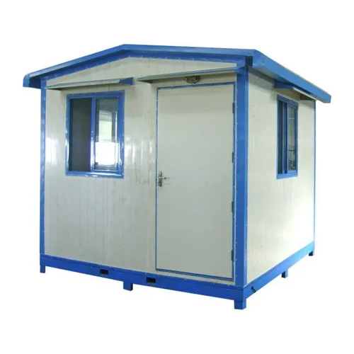 Galvanized Finished Frp Portable Security Cabin - Color: As Per Requirement