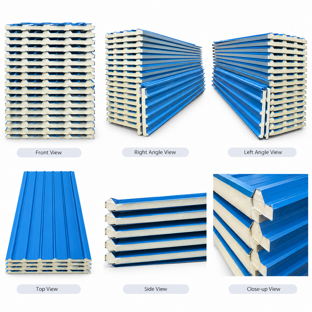 Insulated Roofing Panel - Color: Different Available