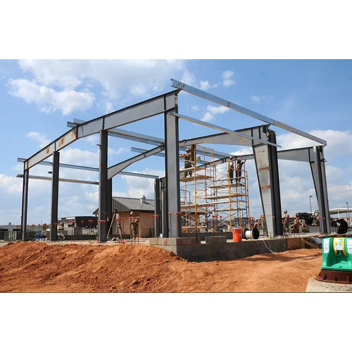 Pre Engineered Building Structure - Steel & PU Panel, Custom Color Options, Durable Steel Roof & PVC Sliding Windows