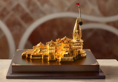 Golden Ram Mandir - Finishing: Silver