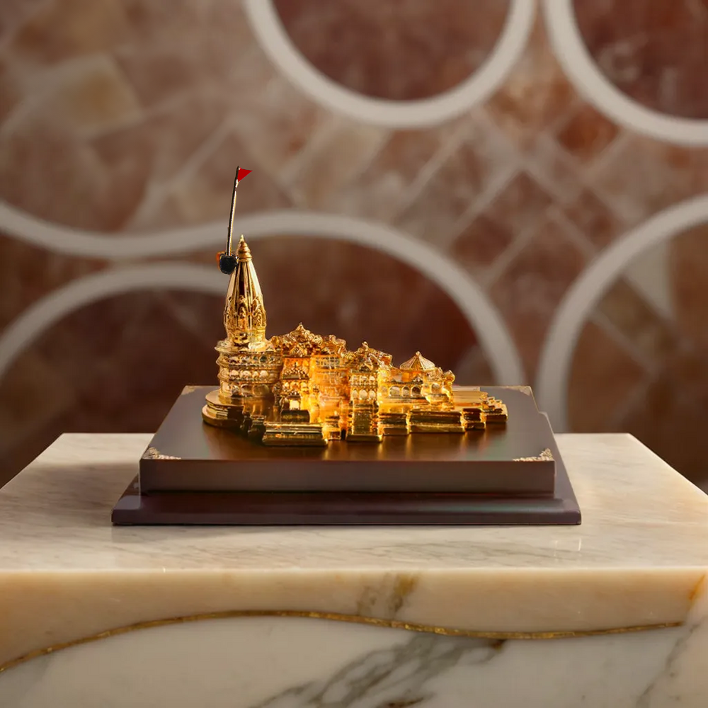 Golden Ram Mandir - Finishing: Silver