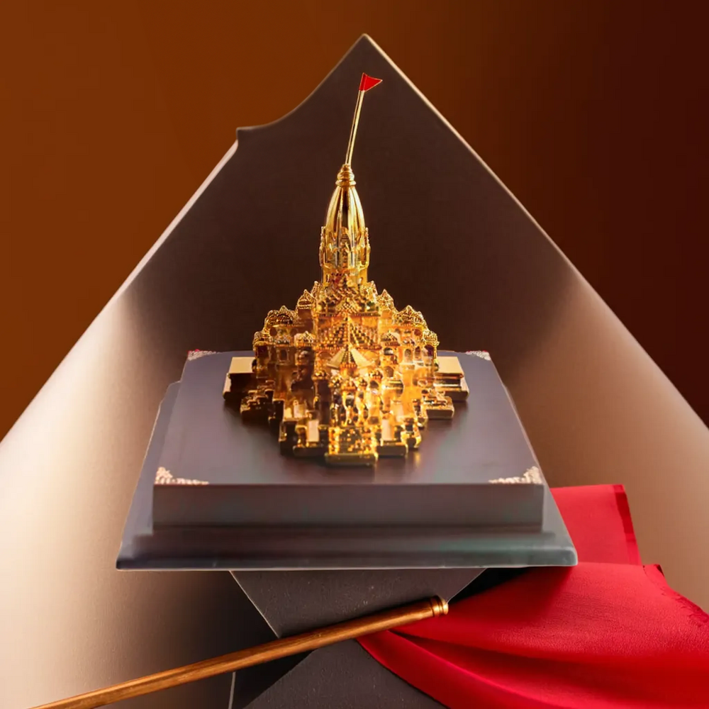 Golden Ram Mandir - Finishing: Silver