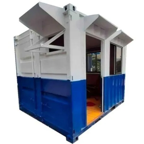 Mild Steel Modular Portable Office Cabin - Color: As Per Requirement