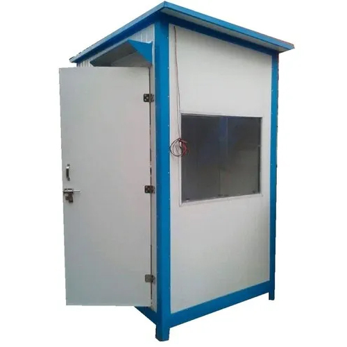 Mild Steel Portable Security Cabin - Color: As Per Requirement