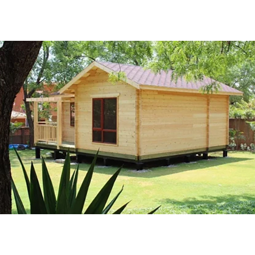 Prefabricated Wooden House - Color: As Per Requirement