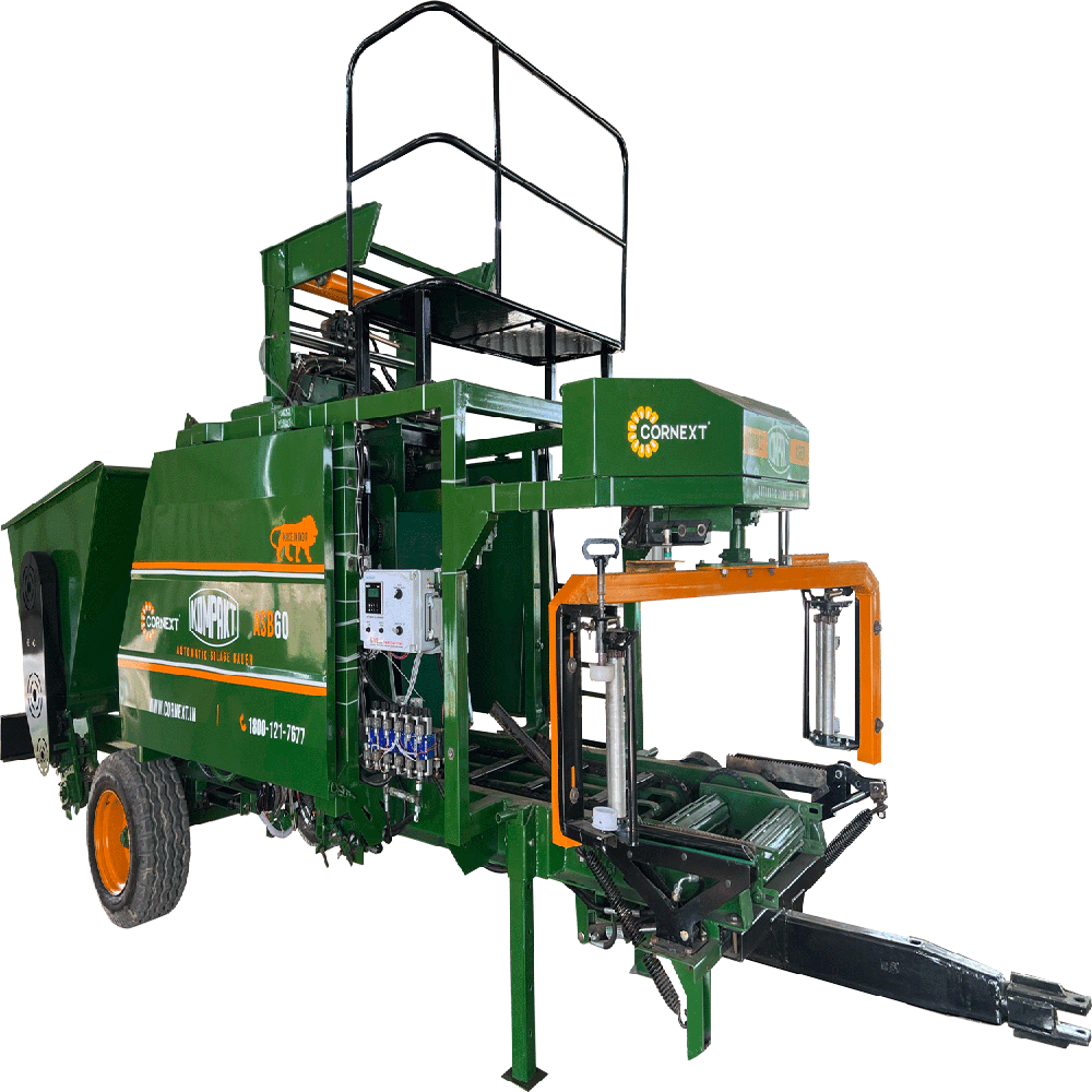 Cornext Asb60 Automatic Silage Baler - Color: Green