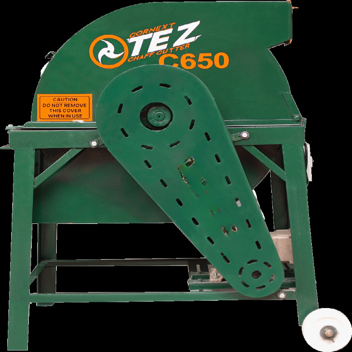 Cornext Tez-C650 Chaff Cutter 5Hp - Color: Green