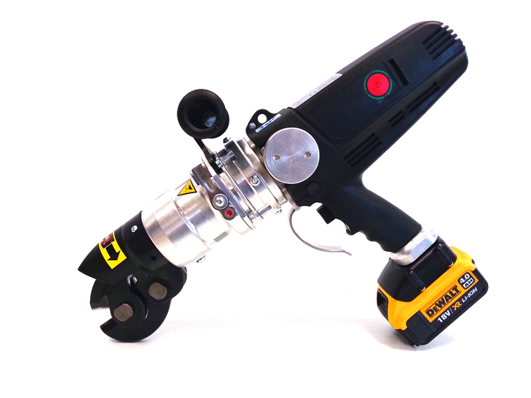 ProCut12BN - Steel, 494x184x303 mm, Up to 12 mm Cutting Thickness | High Efficiency, Battery Operated, Low Noise, Semi Automatic Operation