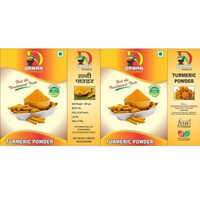 Spice Packaging Box - Sturdy Paper Material, 140x190x90 Mm | Glossy Lamination Finish, Rectangular Shape, Ideal For Spices And Herbs