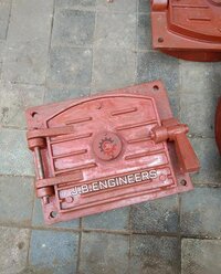 Boiler Furnace Door With Peep Hole