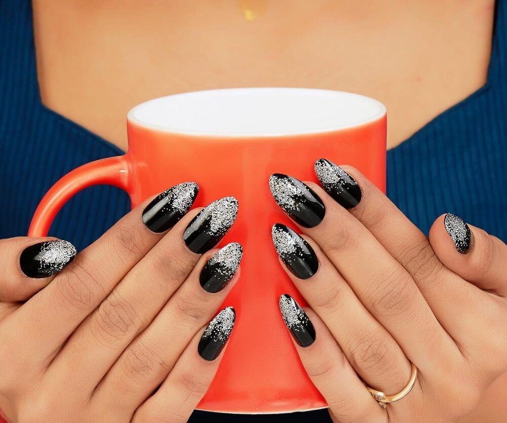 CherryBox 24 Artificial Nails | Fake nails | False Nails - Salon Manicure Acrylic Nail Art