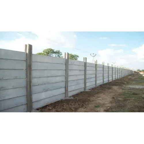 Plain Concrete Readymade RCC Compound Wall